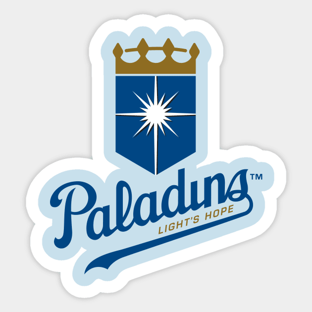 Paladins - WoW Baseball Sticker by dcmjs